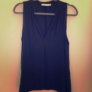 Lush Black Sheer Top